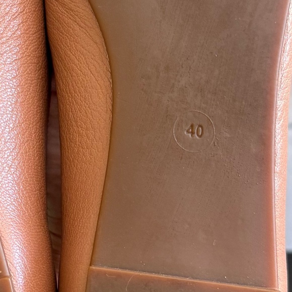 Marc by Marc Jacobs Women's Tan Leather Flats size 40 - Picture 10 of 10